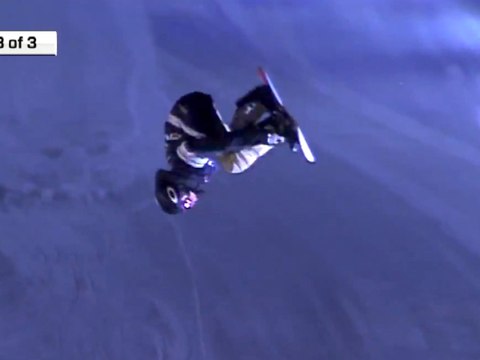 Maxence Parrot - Backside 1440 Triple Cork - ONeill Evolution 2013 - Superfinal