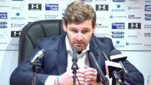 Andre Villas-Boas Post Match Reaction to Manchester United