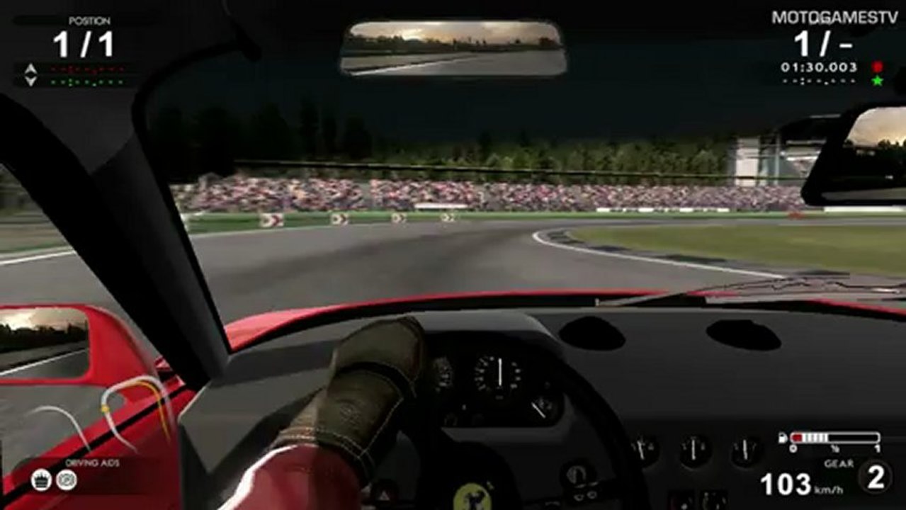 Test Drive Ferrari Racing Legends PC - Ferrari F40 at Hockenheimring National