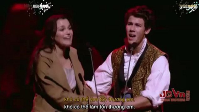 [Vietsub by JBVN] A Little Fall Of Rain - Nick Jonas, Samantha Barks (Les Miserables 25th Anniversary Concert)