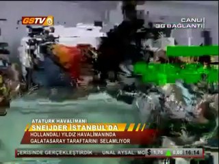 Sneijder'e Müthiş Karşılama