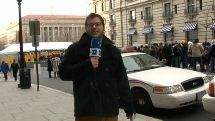 Informe a cámara: Washington se despierta con frío y algo de nubes en el día de investidura