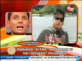 Pronto.com.ar Pelea Fan - Pecoraro