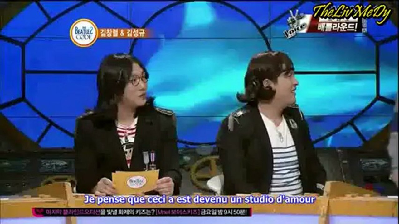 Infinite beatles code 3-3 vostfr (14.01.13)SG+HY+DW