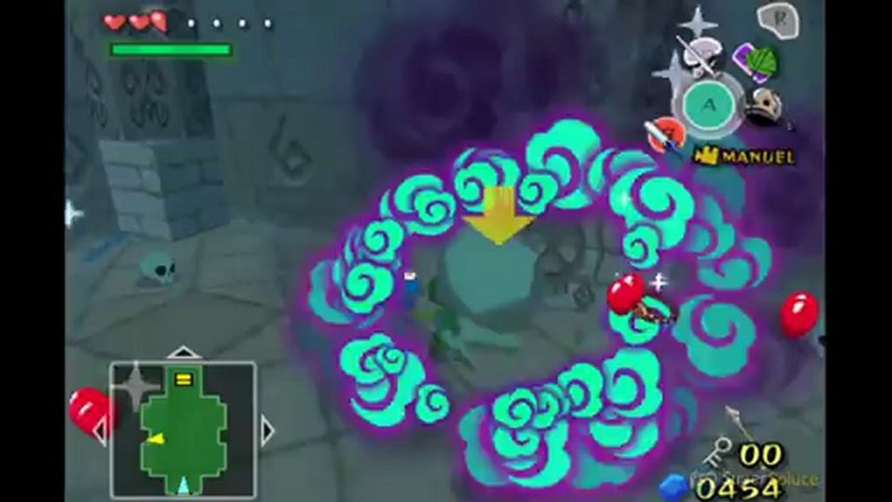 Soluce Zelda Wind Waker : Le Temple de la Terre - La clé du Boss