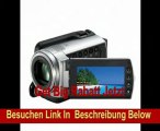 Sony DCR-SR38 Camcorder (Memory Stick, 70 GB Festplatte, 60-fach opt. Zoom, 6,9 cm (2,7 Zoll) Display) silber