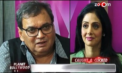 Sridevi & Gauri Shinde at Subhash Ghai's film institute