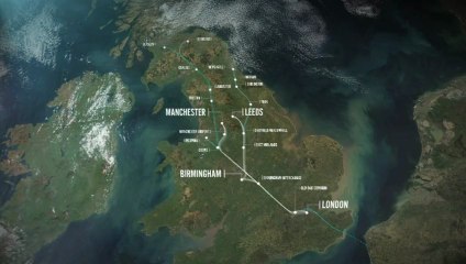 HS2 route: Potential journey times cut
