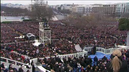 Investiture: Obama appelle à l'action et à l'union