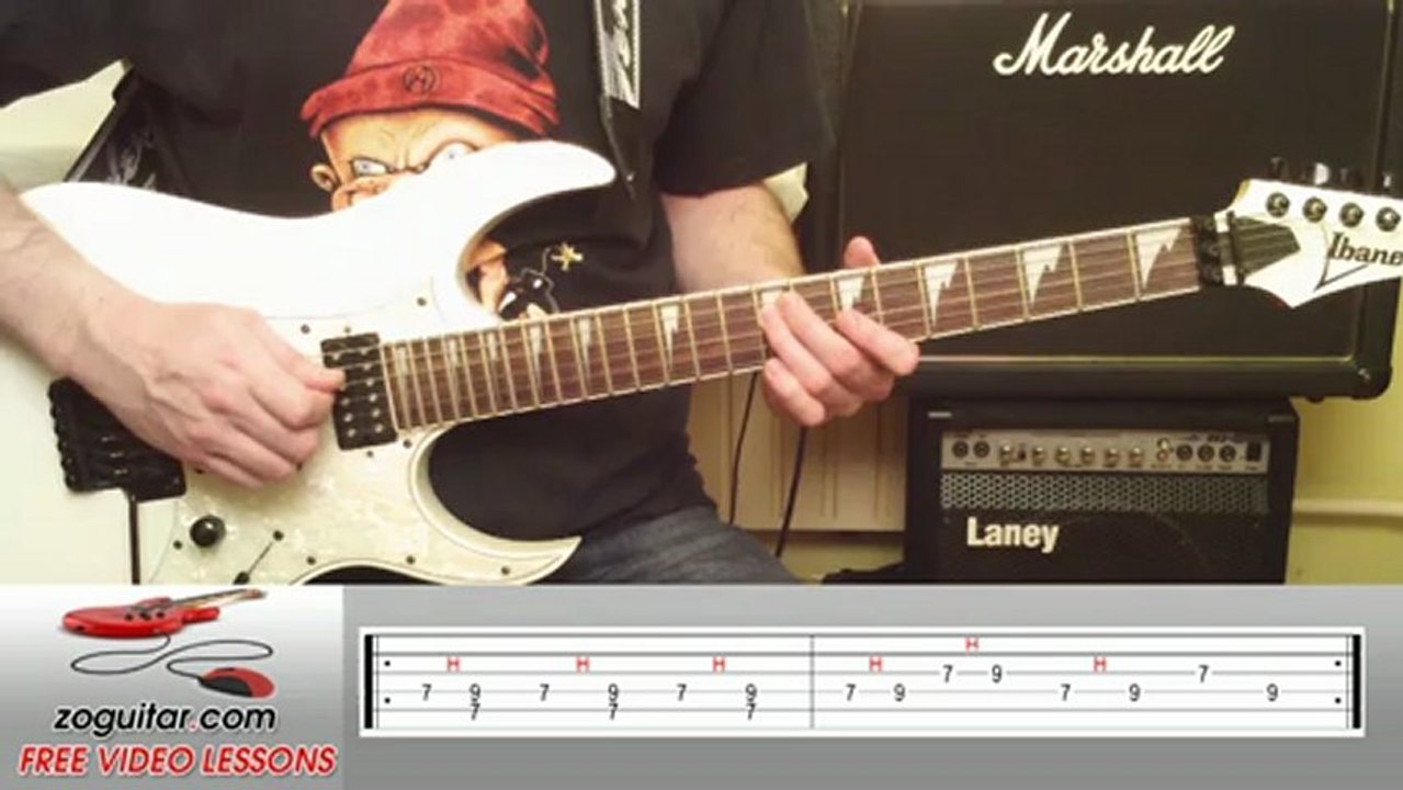 Black Sabbath - Paranoid (intro riff) + TAB