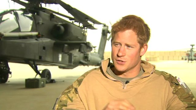 Prince Harry in Afghanistan: 'Thrilled' about the royal baby