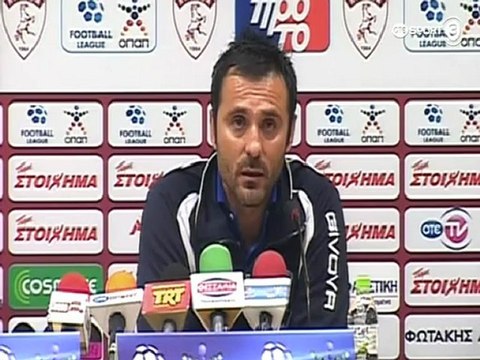 17η ΑΕΛ-Καβάλα 1-0 2012-13 OTE tv