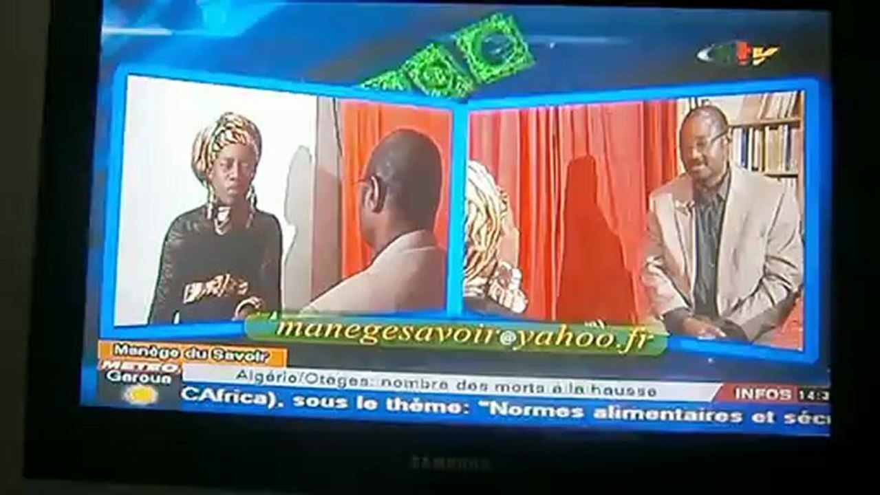 Extrait de "Manège du savoir " avec le Dr Simon-Florent Mounyemb par Aline Zomo-Bem