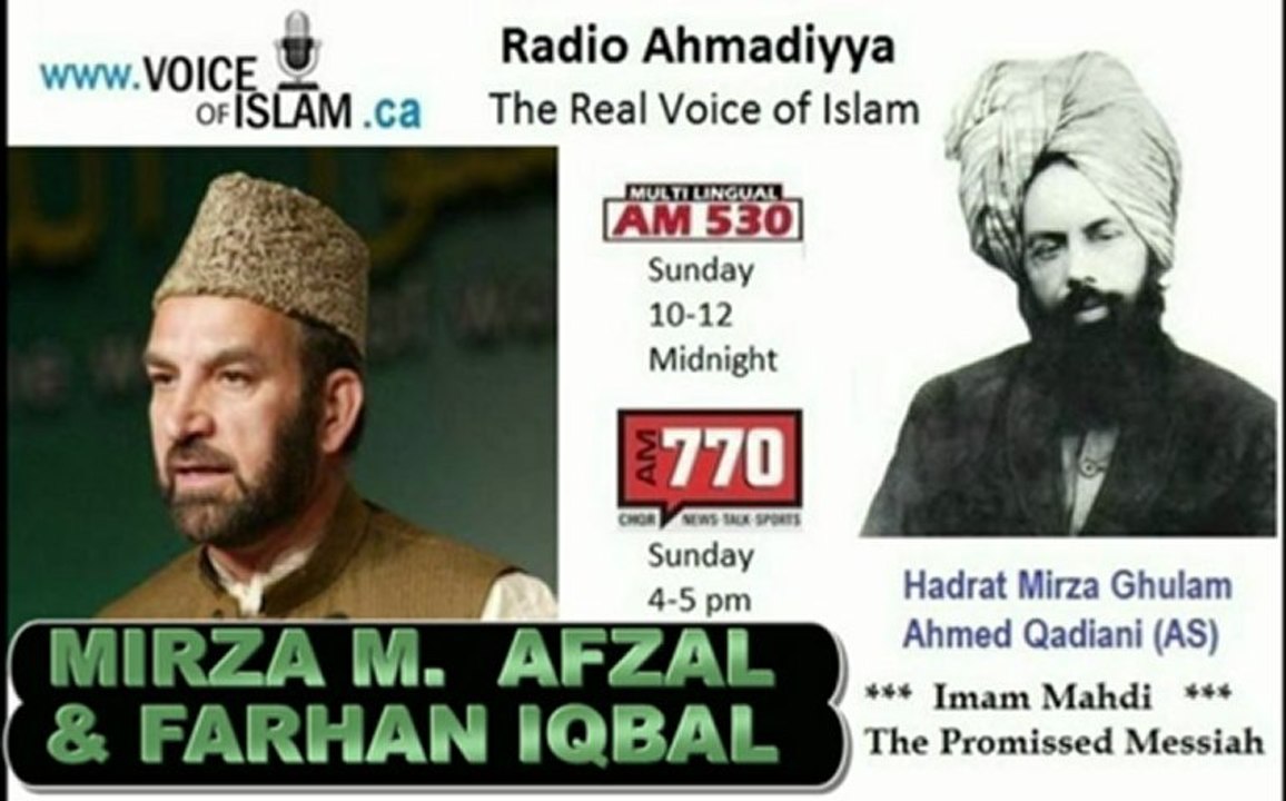 Radio Ahmadiyya 2013-01-20 Am530 - January 20th - Complete - Guest Mirza Afzal - Farhan Iqbal