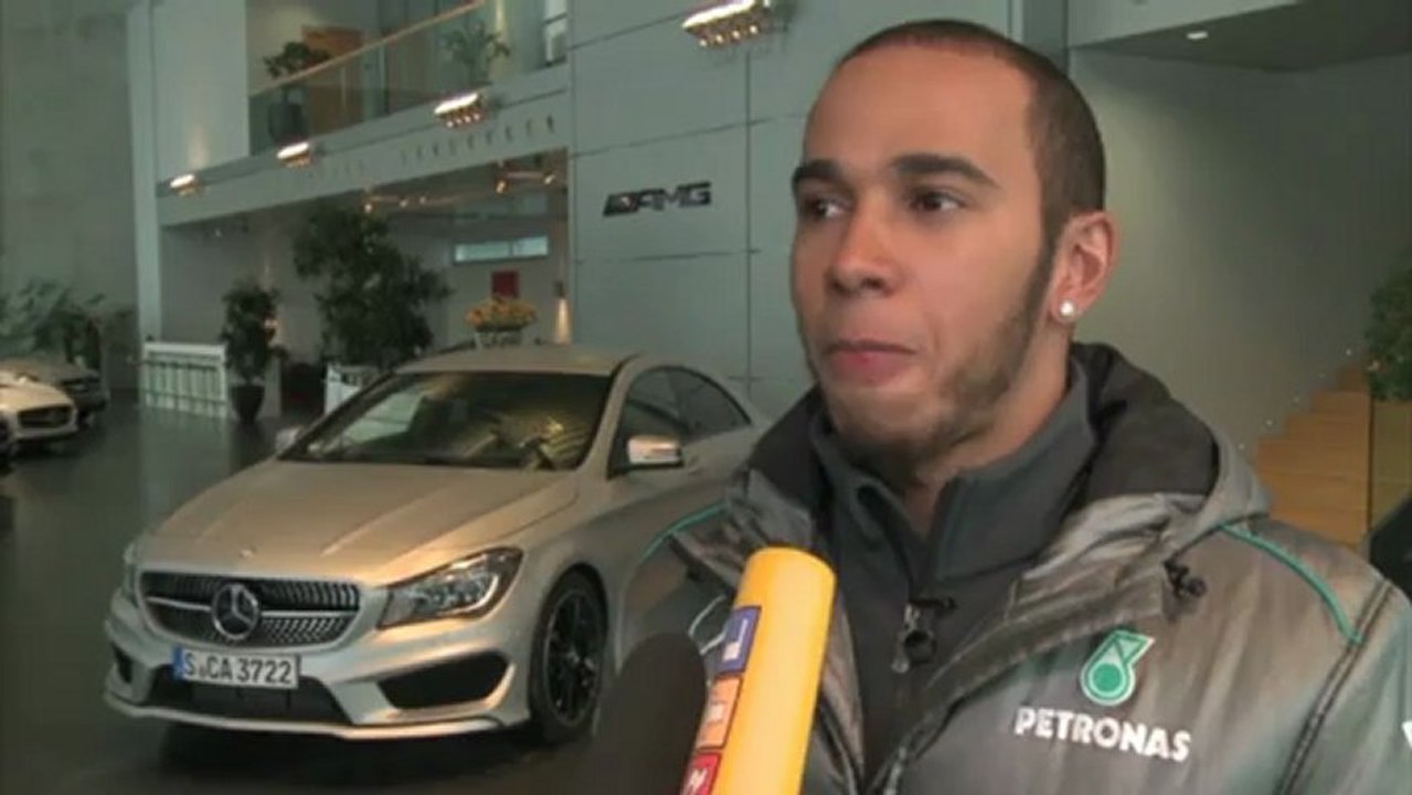 F1: Hamiltons 1. Tag bei Mercedes: Der Titel ist 'nicht unmöglich'
