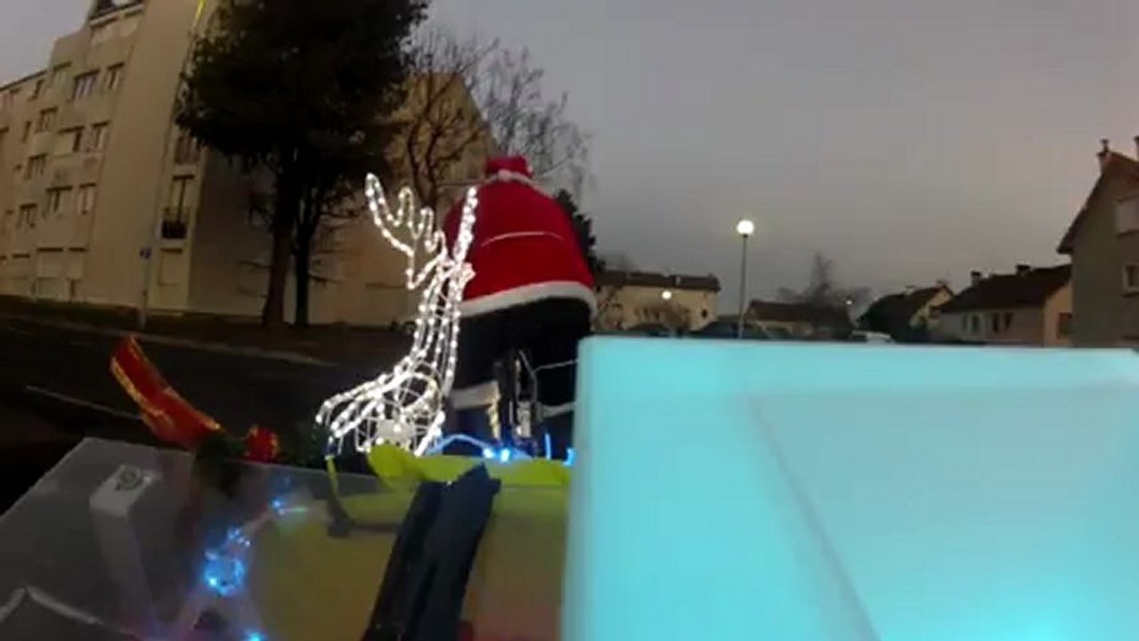 départ d'Aurillac pour le Père Noël