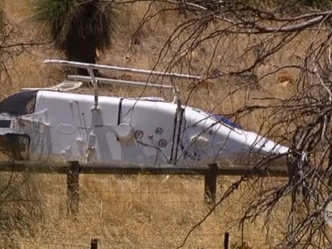 Hélicoptère s'écrase en Australie