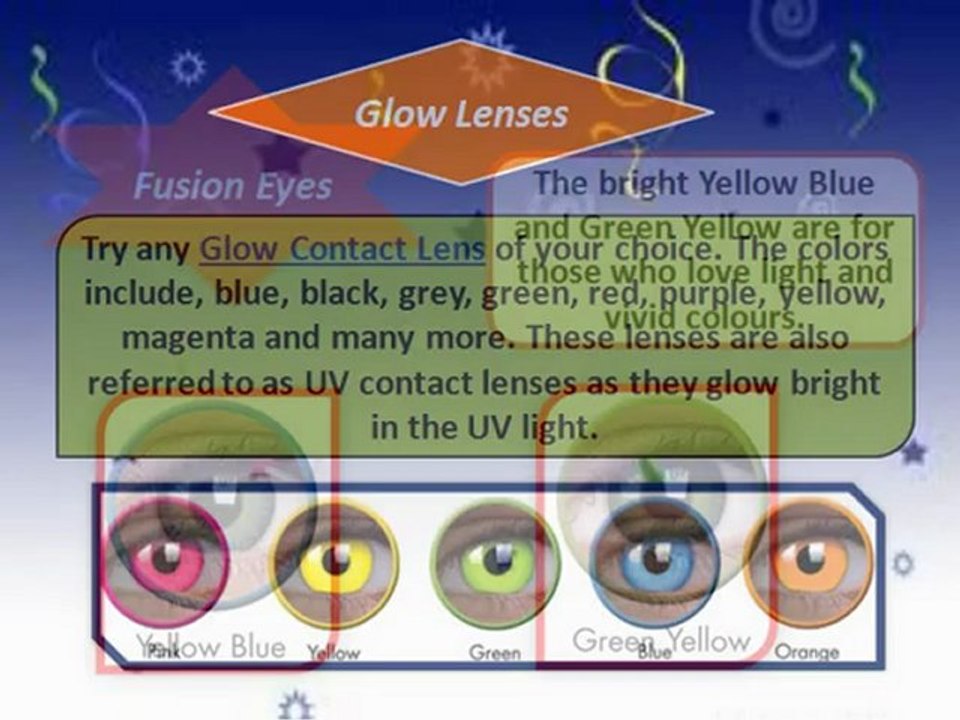 Light up Your Look with Halloween Contact Lenses at colourvue!!