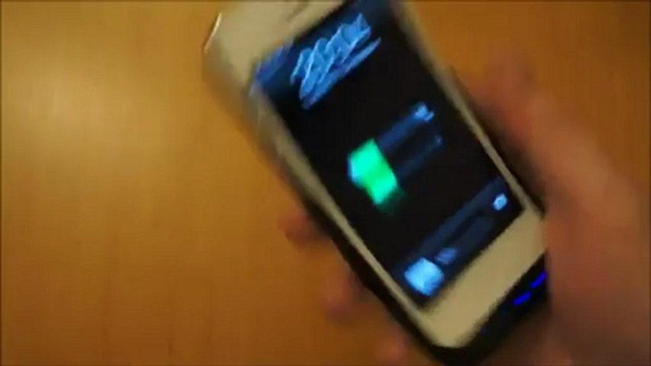 External Rechargeable Backup Battery Charger Case for iphone 4s