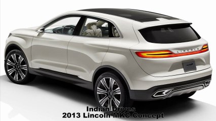 2013 Lincoln MKC Concept revealed at Detroit