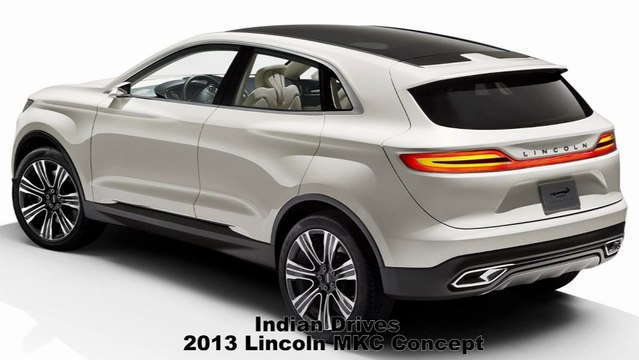 2013 Lincoln MKC Concept revealed at Detroit