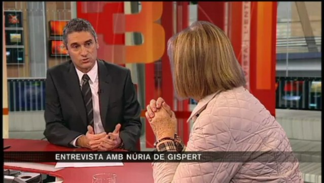 TV3 - L'entrevista del diumenge - Entrevista a la presidenta del Parlament Núria de Gispert