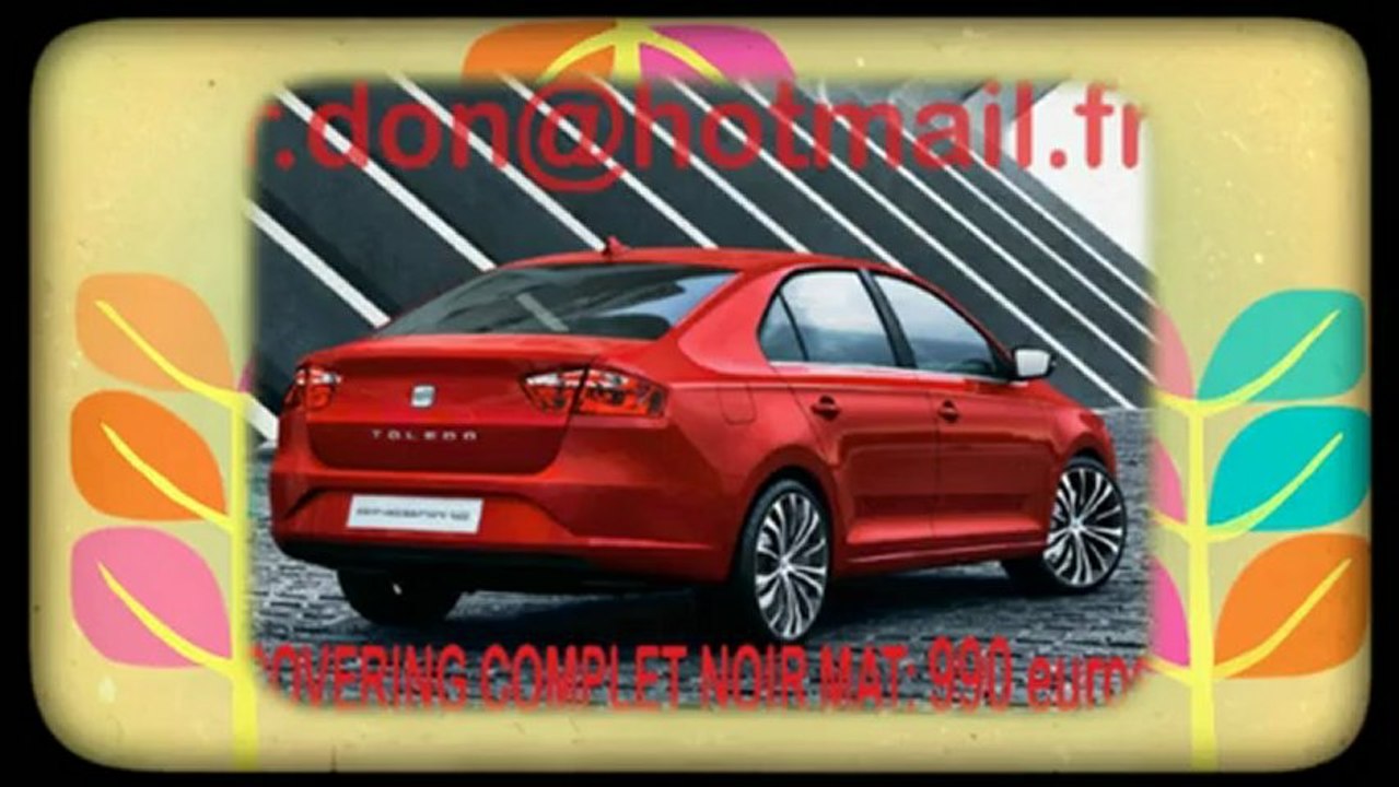 Seat Toledo, Seat Toledo, essai video Seat Toledo, covering Seat Toledo, Seat Toledo noir mat