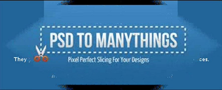 Affordable PSD To HTML Conversion Services - PSD To Manythings