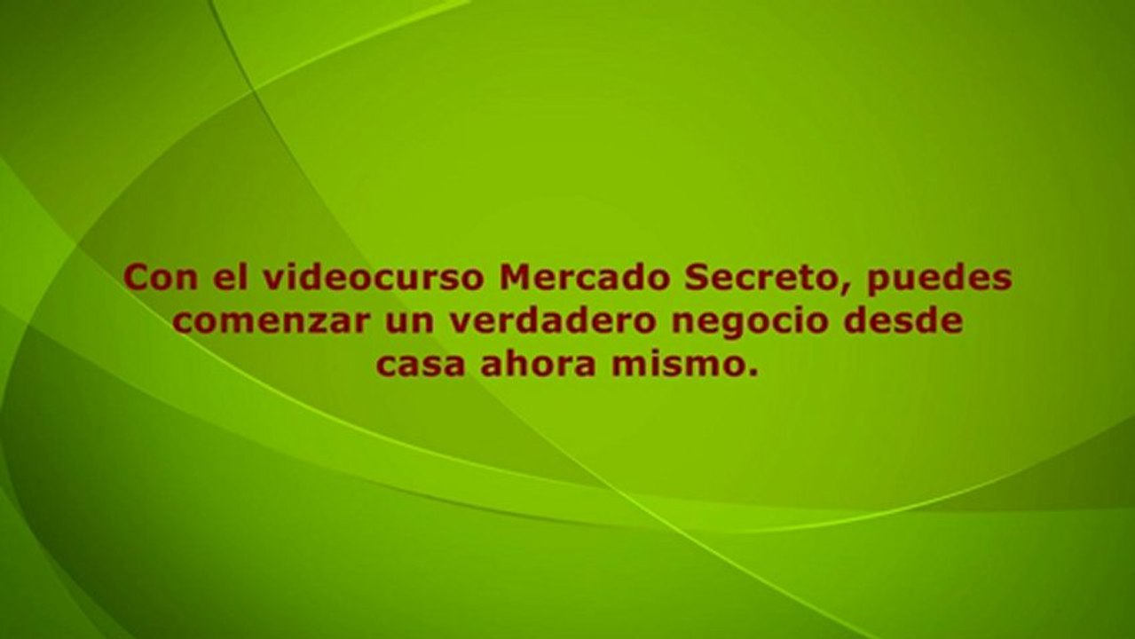 Mercado Secreto - Aprende Como Ganar Dinero Facil con Mercado Libre