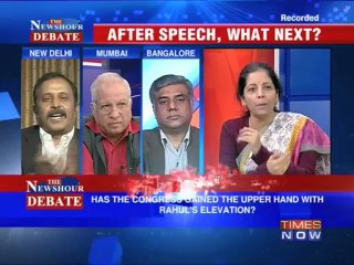 The Newshour Debate: Rahul Gandhi takes centrestage - (Part 3 of 4)