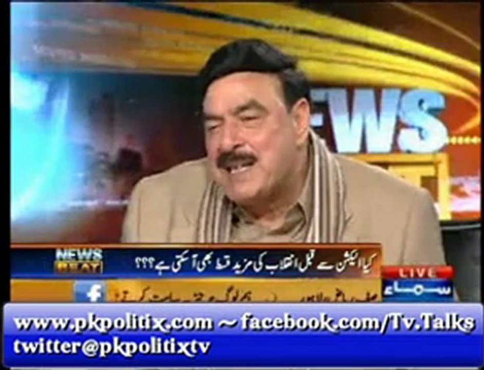 News Beat - Sheikh Rasheed Ahmed AML - 21 Jan 2013
