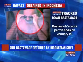 Anil Bastawade detained by Indonesia
