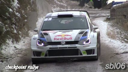 WRC RALLYE MONTE CARLO 2013 Day 3 Es 012 St Nazaire le Désert - La Motte Chalançon