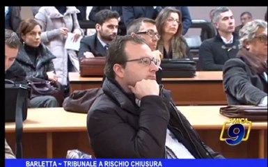Barletta | Tribunale a rischio chiusura