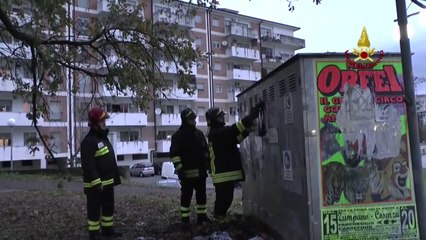 Cosenza -  Intervento per fuga gas (21.01.13)