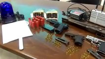 Cerignola (FG) - Armi e veicoli rubati in autoparco; un arresto (21.01.13)
