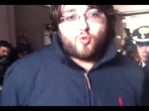 Casal di Principe (CE) - Il bacio ai fan di Sandokan Junior (21.01.13)