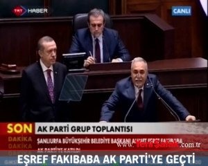 Eşref Fakıbaba AK Parti'ye geçti