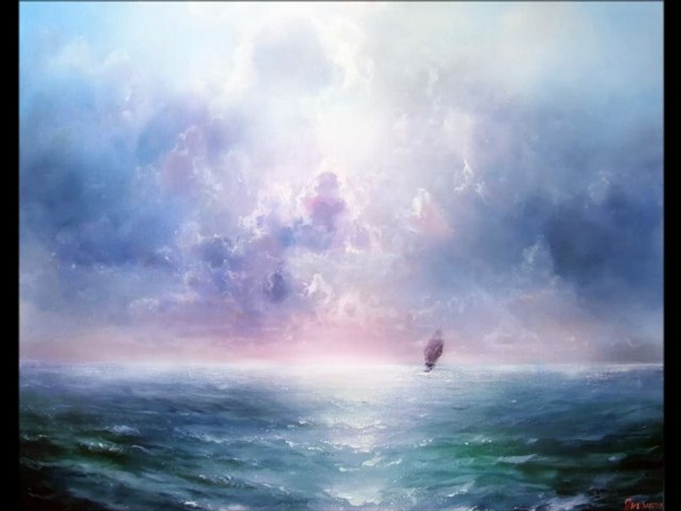 Seascape oil painting lessons