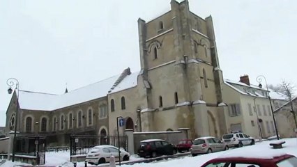 neige à Jouarre Janv 2013