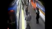 Un policía se convierte en héroe al rescatar a una mujer en el metro de Madrid
