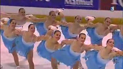 Patinage synchronisé : la perfection multipliée par 16
