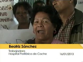 Usted lo vio: Trabajadora del Hospital Periférico de Coche