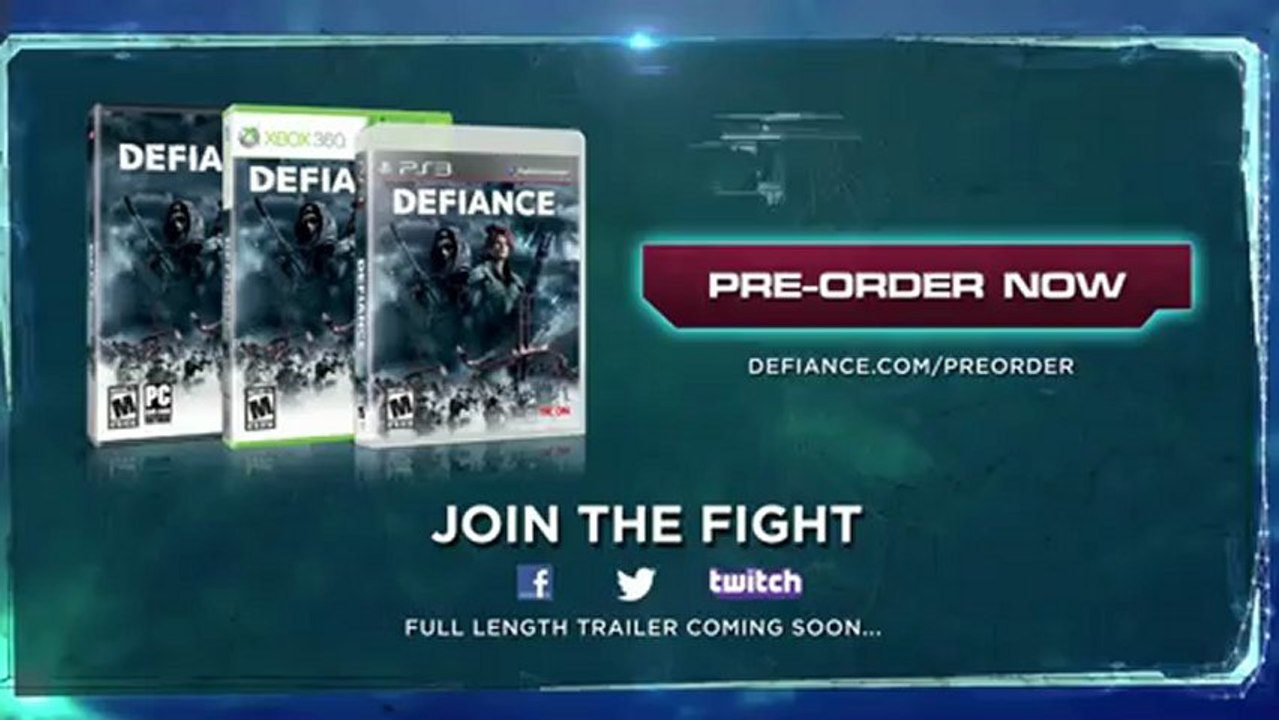 Teaser Join the fight - Defiance