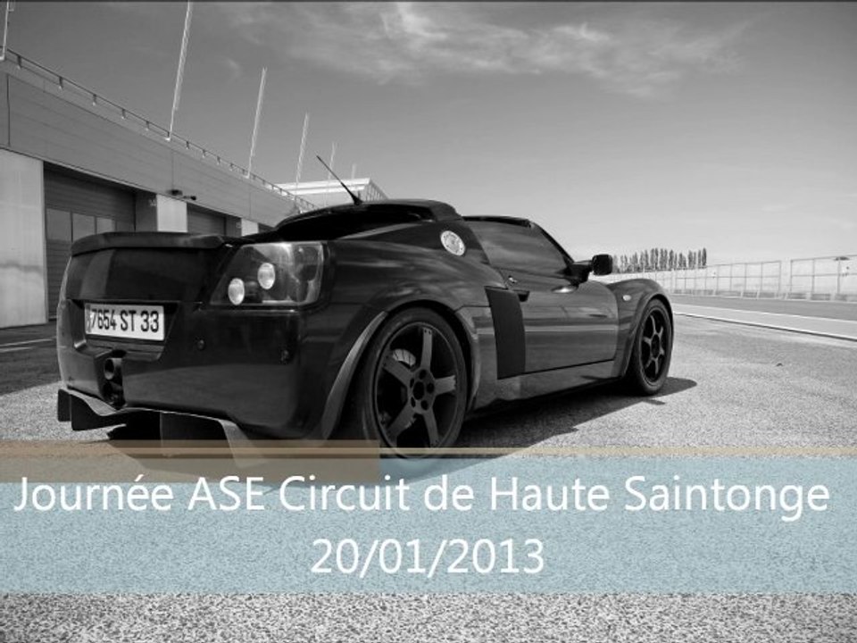 Circuit Haute Saintonge Speedster Turbo 20/01/2013