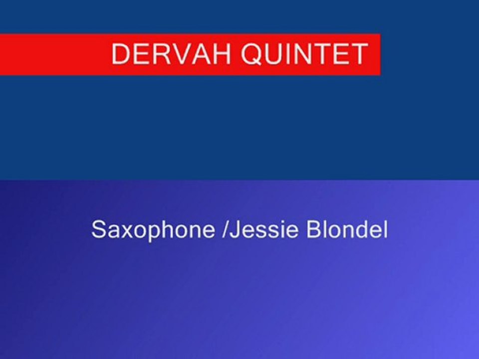 Sandrine Vahié dans "Dervah quintet " stormy weather