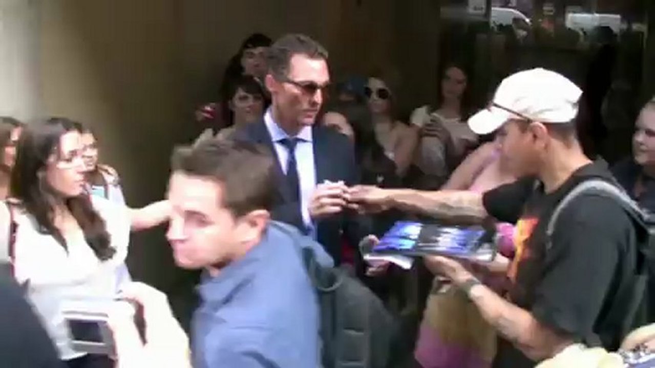 Matthew McConaughey stinksauer auf Lance Armstrong