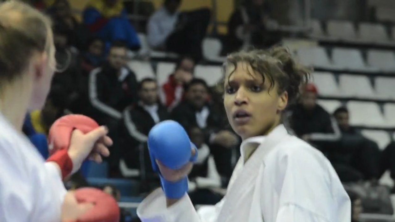 Karate 1 Premier League 2013 - Anne Laure Florentin en bronze