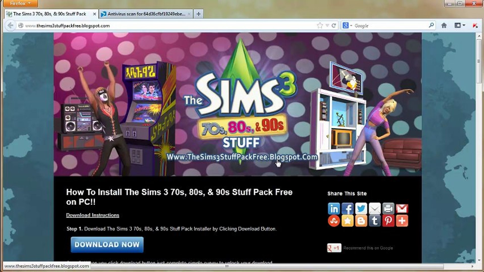 Install The Sims 3 70s, 80s, & 90s Stuff Pack Free - Tutorial