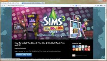 How to Get The Sims 3 70s, 80s, & 90s Stuff Pack Installer Free!!